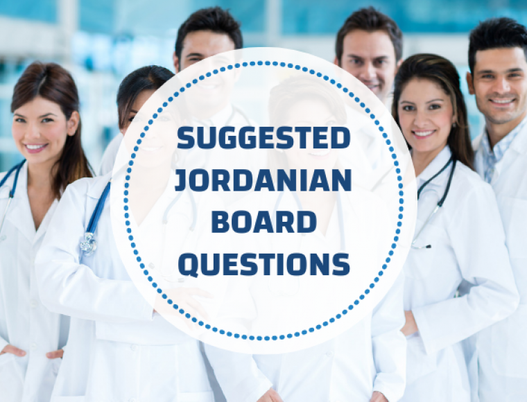 Suggested Jordanian Board Questions 