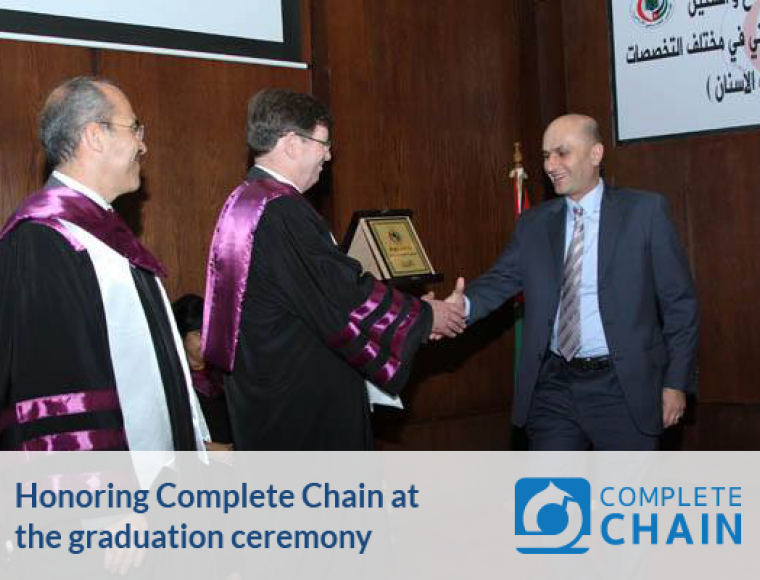  Honoring Complete Chain by the minister of health Dr. Mahmoud Al Sheyab